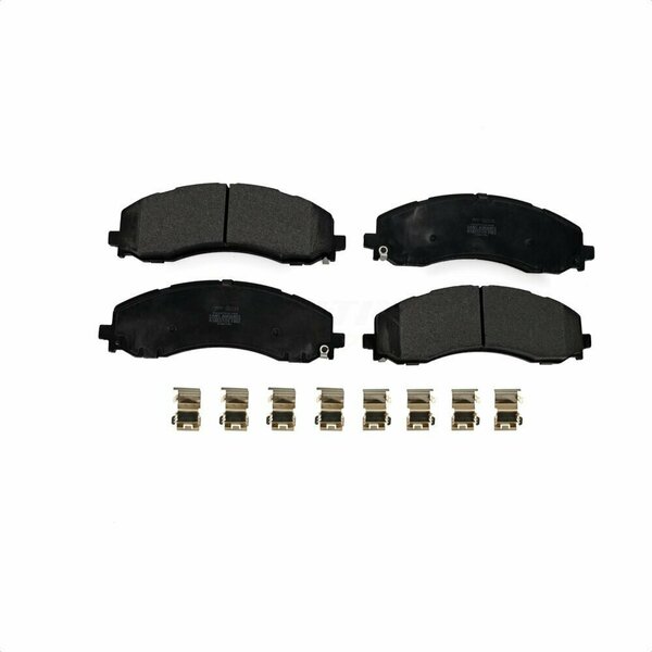 Positive Plus Front Semi-Metallic Disc Brake Pads For 2019-2022 Ram 2500 3500 PPF-D2223